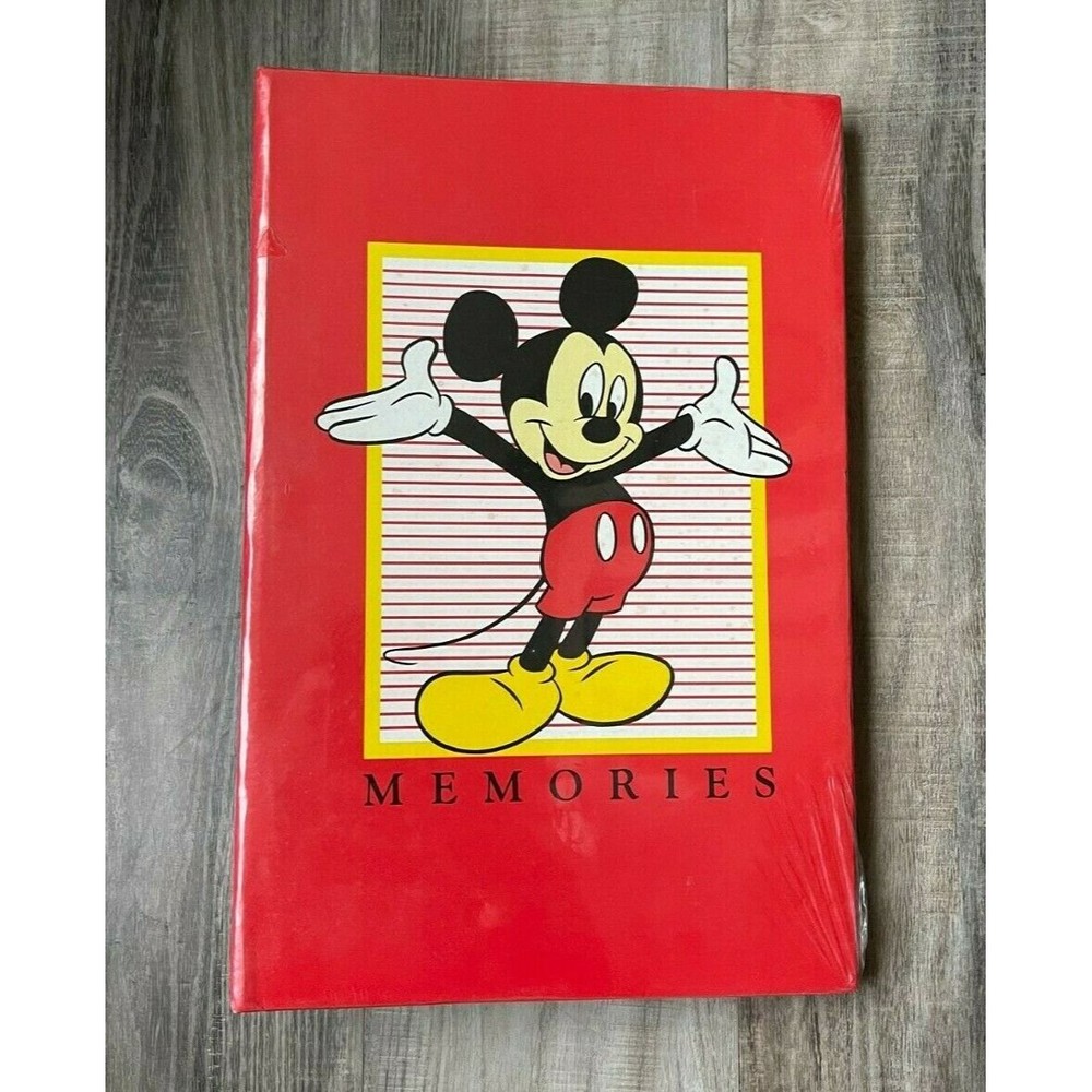 VINTAGE The Disney Character Collection 3 Ring Memories PHOTO ALBUM 1989 NEW